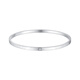 Chow Tai Sang platinum bracelet PT950 Pfaff bracelet is simple, versatile and exquisite, a Christmas gift for my wife and mother. Pfaff bracelet, about 18.2g 54#