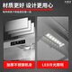 Good Kitchen Official supports door-to-door installation, commercial range hood, purifier integrated machine, stainless steel hood, rural firewood stove, earth stove, hotel kitchen canteen, fried chicken, environmental protection, large suction, with purifier 120*80*45cm (880 watt single fan), self-installation, flagship style