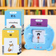 
Cantonese Early Education Machine Traditional Chinese Flash Card Audio Learning Machine Cognitive Card Toys Children Chinese Character Card Three Blue Cat + 510 Traditional Mandarin English Double