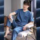 Pajamas modal yalu pantalon de pantalon à manches courtes pour le printemps et automne au cool