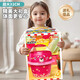 Mama Bao Twin Baby (Babymabo) Máquina de palomitas de maíz infantil juguetes Real Cooking House Girl Birthday Gift Regal Máquina de palomitas de maíz [Enviar 2 bolsas de maíz