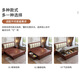 Jiangcheng Nouveau lit en bois massif de style Chine
