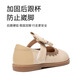 Red Dragonfly Girls' Shoes Autumn Children's Forest Retro Leather Shoes Cute Soft Soled Princess Shoes Q41BPPF376 Beige 26