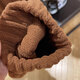 Nike (Nike) Hosen für die Frühlings- und Herbstsporthosen für Frauen losen Jogginghosen Nahaufnahme warmes Fleece Casual Hosen HQ4877-259 Kakao Brown S