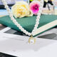 Mengke Shijia Xiaomi Pearl Necklace for Women 2025 New Hot Style Light Luxury Niche Exquisite Clavicle Chain Pendant Necklace Light Luxury Niche Pearl Clavicle Chain for Women