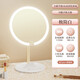 Cosmetic mirror with light led desktop beauty mirror dormitory three-color smart supplementary light mirror student portable charging gift girl pink smart three-color cosmetic mirror + makeup pen barrel plus large gift box