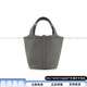 Hermes (Hermes) Picotinlock18 Silver Hebilla Clemence Bulls pequeños y canasta de vegetales bolso de bolso de balde 18 Modelo de mujer 0lg U grabado en caja original de hardware original de película de hardware original