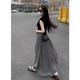 Полный набор платьев OOTD с очаровательным и супер горячим платьем для героини корейской драмы 2025 Весна Новая женская одежда Топ + Юбка (набор с двумя частями) m