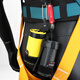 Golmud Golm Mountain Klettern Hochhöhe Arbeiten Kee-resistenten Verschleiß-resistenten Seil-Installationsseil PVC-Schutzsatz GM9226 Single Seil Yellow-50 cm