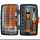 Ratchetschlüssel -Set Motorrad Elektrofahrzeug Reparaturhülle Motorrad -Reisewerkzeug Reparatur Multifunktionales Dornschraubendreher Ratchetschraubendreher Set 9902 [Klassiker Schwarz]