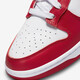 Nike (Nike) Chaussures masculines Dunk Low Retro Retro White et Red Mentes basses LOWELLEDS CAS des chaussures DD1391-602 40