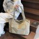New bag women's bag tote bag casual versatile shoulder bag handbag commuting tote bag simple trendy large capacity black