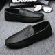 
Yierkang picks up the spring breathable versatile and comfortable casual leather shoes British trendy men's shoes 2025 non-slip one foot D826 brown 39
