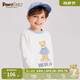 PawinPaw Cartoon Bear Children's Clothing Spring Boys Cartoon Print Round Neck Long Sleeve Children's T-shirt Sale Ivory/39 130 cm