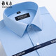 Yager Herren Kurzarm Shirt Business Casual Pure Cotton No Bügel professionelle Tragen mittleren und älteren High-End-Anti-Falten-Zoll-Zoll-Kleidung Dünn DP#6623 S 165/84A38 Größe 160-1651