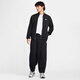 Nike (NIKE) men's top black jacket versatile collar zipper knitted casual jacket FQ3427-010 FQ3427-010 S