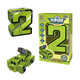 Kinder der Kinder große digitale Deformation Mecha Toys Frühschulgebaute Bausteine für Jungen und Mädchen 2-6 Jahre alt 0-9 Digitale Roboter integriert Large Digital 6 Raketenautos Fenster Farbbox