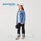Gloria's 2025 Autumn Girls and Baby Children's Spring and Autumn Denim Shirt Outdoor Casual Jacket Denim Color 100