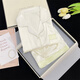 Yalu-Pyjamas für Frauen im Sommer 2025 neuer Stil Champagner Xilin kleiner frischer Eis Silk Kurzarmanzug Dünn einfach einfaches High-End zwei FS_9214# Cardigan Double Short Pocket Pocket L.