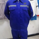 Fangpin China Chemical Workwear Männer dünne chinesische chinesische chemische chemische pure Baumwolle Langarm Schweißer Arbeit Elektriker Fabrikauto Hellgrau reines Baumwollsommerdünnstil (Stickstil) 195104a Alle Größe