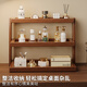 Furniture Cosmetic Storage Rack Desktop Perfume Lipstick Storage Box Solid Wood Dressing Table Skin Care Products Jewelry Multi-Layer Desktop Storage Rack Three-Layer Highly Transparent Acrylic + Fine Polishing