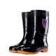 Jundeng Regenstiefel Jundeng Plastik Regenstiefel hohe obere kurze Röhrchen Regenstiefel wasserdichte nicht rutschfeste Verschleiß-resistente Überschüsse Wasserstiefel 9928 Low Tube 36