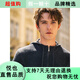 
MRBU new sweater for men solid color knitted long sleeve hooded fashion spring and autumn KT15781 Galaxy Gray XL 180