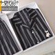 
Modal Cai Xukun same couple pajamas for women in summer ice silk short-sleeved spring and autumn striped teenager men's home clothes Z3890 women Z3897 men (short-sleeved + shorts) Panda M men's L height 165-172c, recommended weight-1
