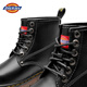 Dickies Martin Boots Мужские ботинки осень и зимние британские кожаные ботинки Пара ботинки мужчин и женские модные рабочие ботинки Универсальные мужские туфли черные (мужской стиль) 39 [размер больше, подходит для спортивной обуви 40]