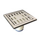 Liansu lesto liansu Leso Lingshang Floor Drain Odor Aroproof The Wath Down Spare 304 Arear Innewless Steel Floor Drain 50/75 Pipe Liansu en acier inoxydable Drain de plancher WP11303