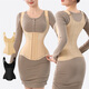 Pose Meter Mishin Belt Bindungen Bindungen Bindungen Top-Anstrengungen Durchfall und Bruststütze Formungsweste Bindungen Bindungen Spitzen Frauen Hautfarbe Krawatten Krawatten S0389 S (103-116jin [Jin gleich 0,5 kg]))