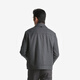 Jinba Herren Herbst- und Winter -Revers -Lupe -Woll -Woll -Jugend dünne Wolljacke Herrenjacke Herren BBWT3232 Kiln Grey XL
