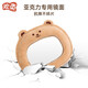 Car child safety seat observation mirror Interior rearview mirror Reverse baby basket mirror Car blind spot reflector Bear observation mirror