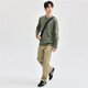 Zo Danuhongli Shirt Male Pure Cotton Pure Bottom Shirts Sven Hengli leads long -sleeved T -shirts 13024615