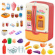 Toys d'enfance amusants Toys Girls jouant à la maison mignon pour animal de compagnie Réfrigérateur simulé de cuisine Simué Boy 1 juin Cadeau de la journée pour enfants