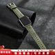 佑庭适用苹果手表表带applewatch手表带S1049mm新款iWatch ultra表带 巧克力色+黑色配件 42mm（适用10代）