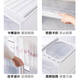 Yonghuan Storage Cabinet Drawer Garderobe Aufbewahrungsbox Plastiklagerstaatenstraße Haushaltsschubladen Lagerschrank 47-3923 Tiefe 47*Breite 39*Hoch 23 cm weißer Einerpack rein weißer Schublade verdickter Exportmodell