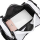 Nike (Nike) Bolso para hombres Bolso para mujeres 25 Summer Nuevo entrenamiento de fitness Bag Sports Bolsos de moda Viajes de gran capacidad Bolsa Crossbody DX9789-100/White Misc