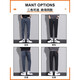 Pang Donglai DL2025 Spring New Men's Super Soft Xinjiang Cotton Blue Jeans Conical Slim Ligcs droits 6621 Black Style régulier 10xl 30 (120) Notes de taille