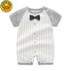 G.DUCKKIDS婴儿衣服夏季满月男宝宝连体衣新生儿哈衣爬服薄款包屁衣1岁夏装 印粉萌妹短袖P691 36cm 59c