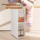 Gabinete de hendidura de cocina Cajón de almacenamiento de almacenamiento para el hogar Tipo de baño Gabinete de rincón de baño Ratch de almacenamiento de brecha estrecha 16 cm de ancho 1 capa 1 1