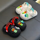 Children's Croc Shoes Summer Buzz Lightyear Cartoon Slippers Home Furnishing Girls Baby Little Boys Non-Slip Sandals for Outerwear White 24-25 Sizes Inner Length 15CM