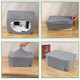 HP printer dust cover Canon Epson copier projector cover household full cover protective cover light gray HP 2132_2131_1212_2312