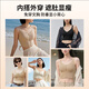 Runwei pulls thin big breasts to show small underwear women's camisole inner and outer wear invisible anti-sagging second put on and take off vest Invisible Skin L (suitable for 80ABCD)