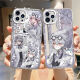 Kunlinyi's fifth personality embalmer peripheral mobile phone case is suitable for OPPO real me IQOOneo7 Huawei Apple 15vivo white Angel eye transparent shell-L12591 Honor other models