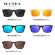 Las nuevas gafas de sol polarizadas para hombres de Ben, estilo deportivo informal europeo y estadounidense de Ben, gafas de sol de agujeros transpirables, centro comercial, el mismo estilo, pintura elástica de pintura transparente C679-P13 53-20-145
