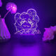 Pretty photo shoots and dreams of becoming a magic girl figure USB night light dance Shina Duna Kelis Tenkawa Kaorko anime 4877 Tenkawa Kaorko black background 16 colors + remote control + usb + battery compartment