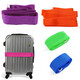 STACTES DE VILLE DE SHANTOULLIN STACTS VELCRO BUISE DE VELCRO Emballage avec Trolley Case Velcro Renforcement avec sangle à bagages Orange 5cm * 220cm