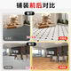 PVC floor leather wear-resistant, waterproof, anti-slip, flame retardant, commercial household cement floor thickened floor leather floor mat diamond leather thickened super wear-resistant diamond leather-9901 2m width 0.5m length [1] length can be stacked