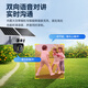 XMSJ Solar Camera 4G Lifetime Free Traffic No Power No Network No Plug-in Outdoor Monitor 360 Degree Panorama No Dead Angle Full Color Night Vision Tracking Monitoring Outdoor Camera Double Board Fast Charging Solar Power 4G No Recharge + 30 Days Loop Recording Available No Power No Network